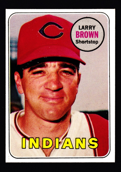 1969 Topps #503 Larry Brown EX+