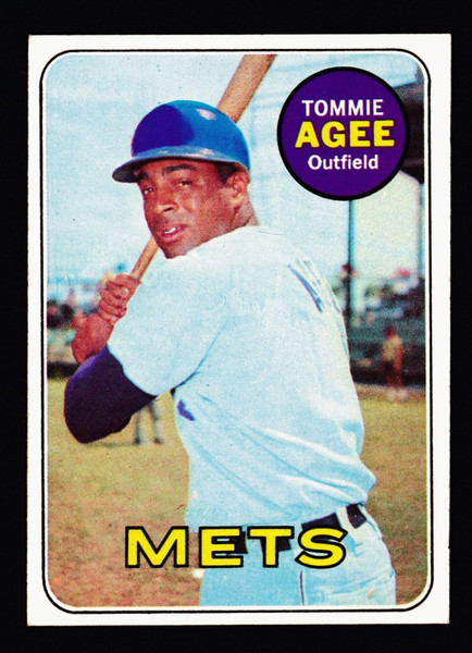 1969 Topps #364 Tommie Agee EX