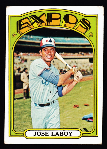 1972 Topps #727 Jose Laboy GD+