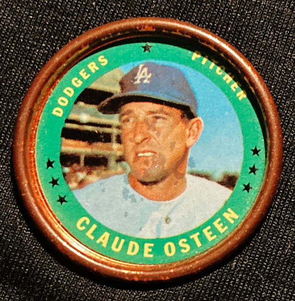 1971 Topps Coins #045 Claude Osteen