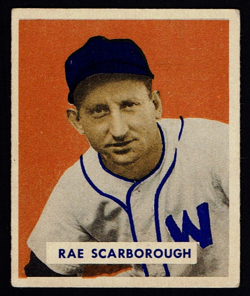 1949 Bowman #140 Rae Scarborough RC VGEX