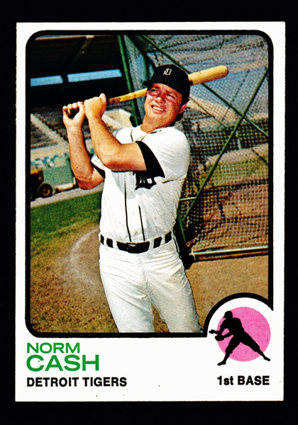 1973 Topps #485 Norm Cash NMMT
