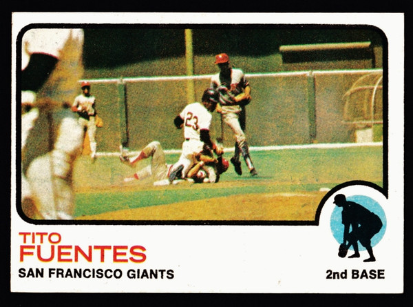 1973 Topps #236 Tito Fuentes EX
