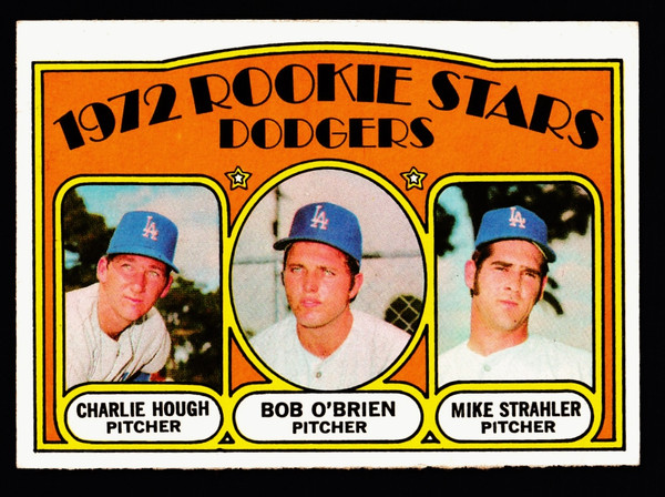 1972 Topps #198 Charlie Hough RC EX+
