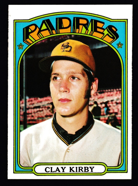 1972 Topps #173 Clay Kirby NM