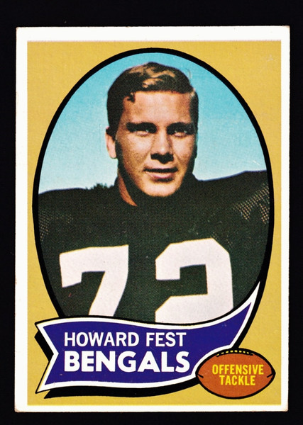 1970 Topps #211 Howard Fest RC VGEX