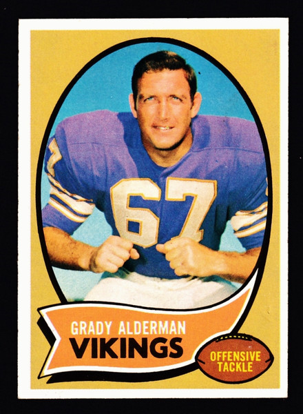 1970 Topps #108 Grady Alderman VGEX