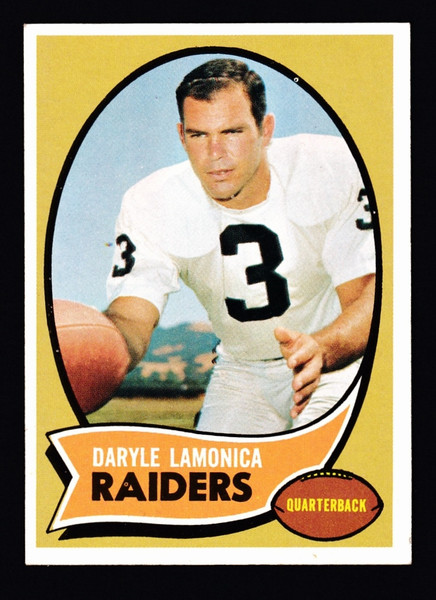 1970 Topps #050 Daryle Lamonica VGEX