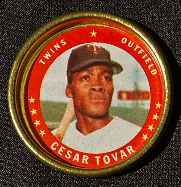 1971 Topps Coins #052 Cesar Tovar C