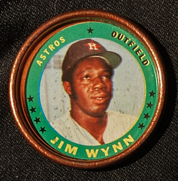 1971 Topps Coins #069 Jim Wynn B