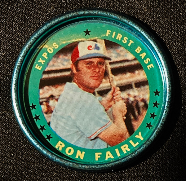 1971 Topps Coins #083 Ron Fairly B