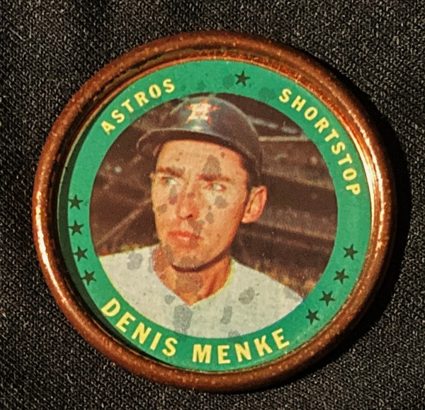1971 Topps Coins #089 Denis Menke