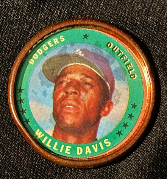 1971 Topps Coins #093 Willie Davis