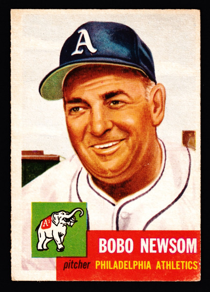 1953 Topps #015 Bobo Newsom RC GD