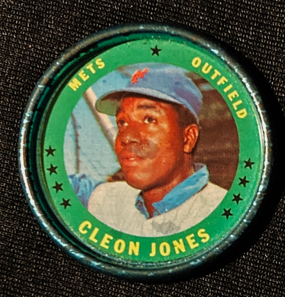 1971 Topps Coins #103 Cleon Jones