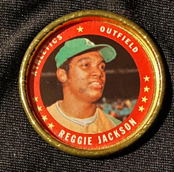1971 Topps Coins #108 Reggie Jackson
