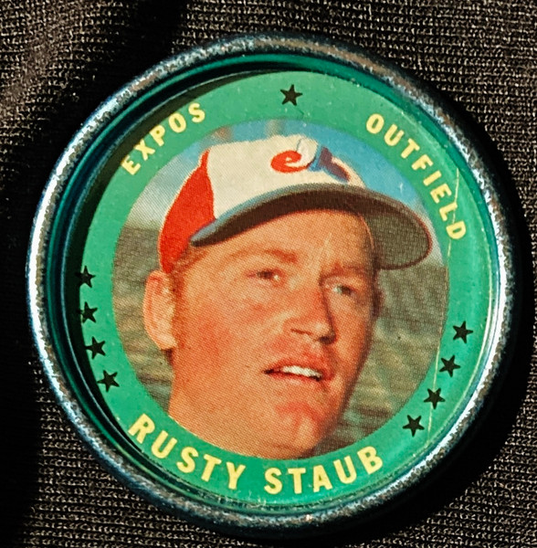 1971 Topps Coins #111 Rusty Staub