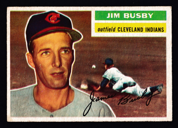 1956 Topps #330 Jim Busby EX-