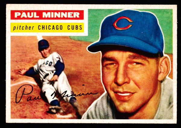 1956 Topps #182 Paul Minner EX+