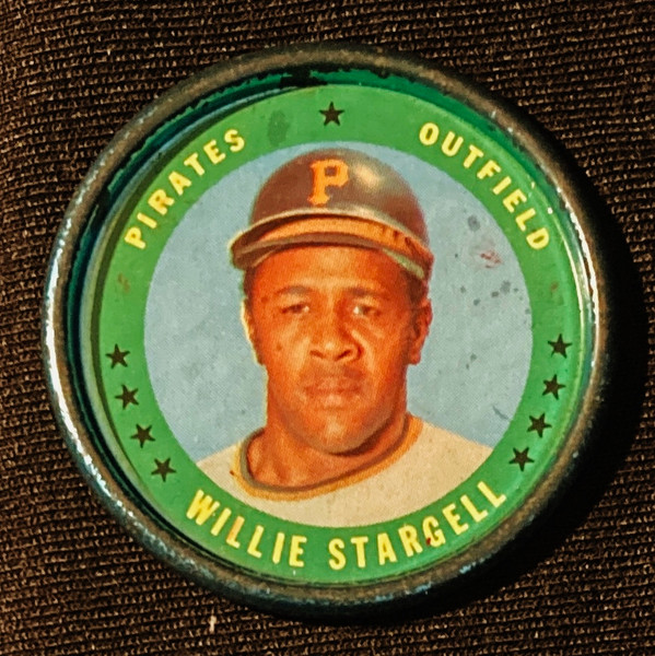 1971 Topps Coins #123 Willie Stargell B