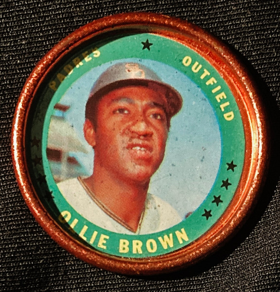 1971 Topps Coins #133 Ollie Brown