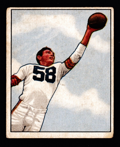1950 Bowman #008 Mac Speedie RC GD+