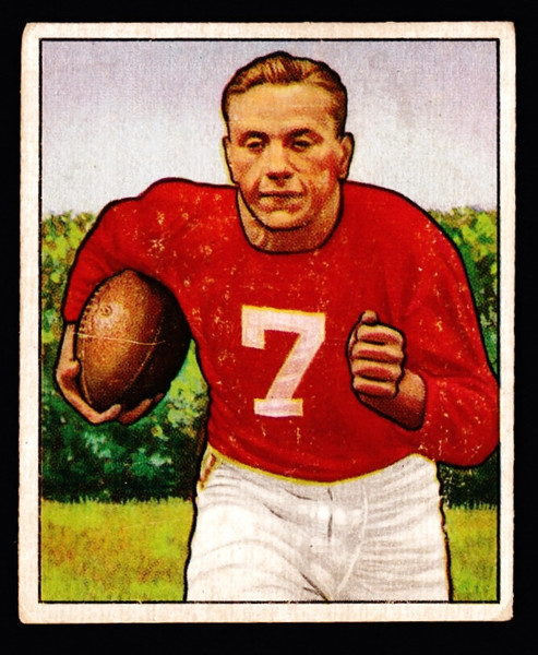 1950 Bowman #021 Elmer Angsman VG