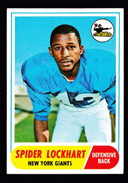 1968 Topps #083 Spider Lockhart EX-