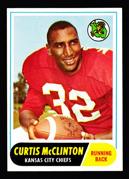 1968 Topps #067 Curtis McClinton EXMT