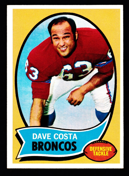 1970 Topps #122 Dave Costa EX