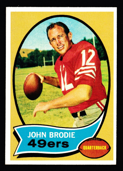 1970 Topps #130 John Brodie NM