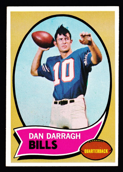 1970 topps #136 Dan Darragh RC EX-