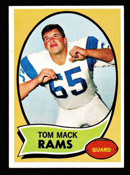 1970 Topps #151 Tom Mack RC EX C