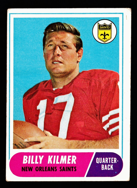 1968 Topps #186 Bill Kilmer GD