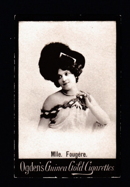 1894 - 1907 Ogden's Guinea Gold Cigarettes Mlle. Fougere Fair