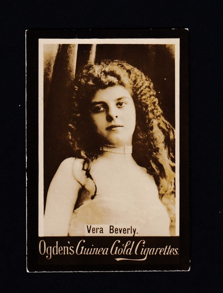 1894 - 1907 Ogden's Guinea Gold Cigarettes Vera Beverly GD