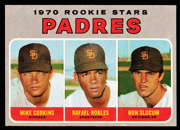 1970 Topps #573 Padres Rookies EX+