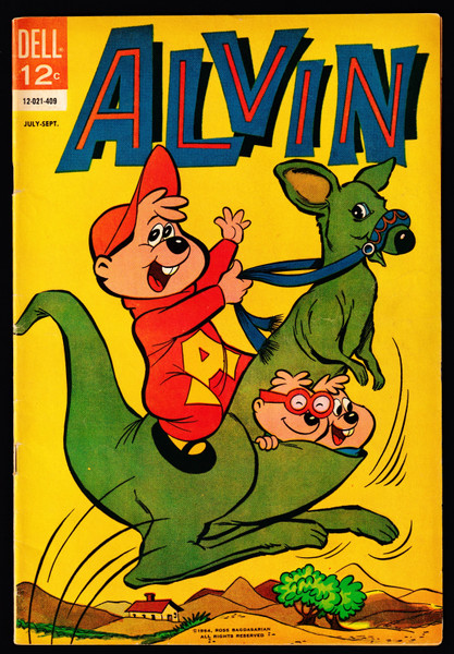 1964 Dell Alvin #8 FN-