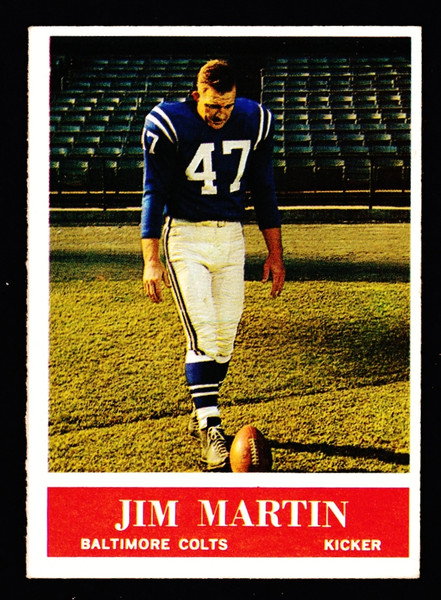 1964 Philadelphia #005 Jim Martin VGEX