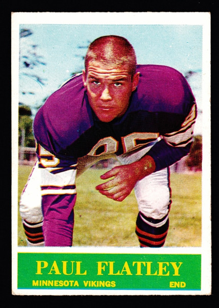 1964 Philadelphia #102 Paul Flatley RC VGEX