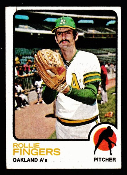 1973 Topps #084 Rollie Fingers VGEX