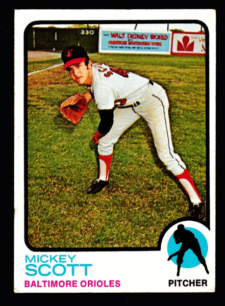 1973 Topps #553 Mickey Scott VG
