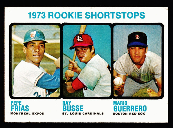 1973 Topps #607 Rookie Shortstops VG+