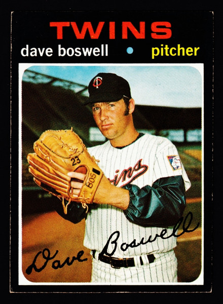1971 Topps #675 Ken Boswell EX