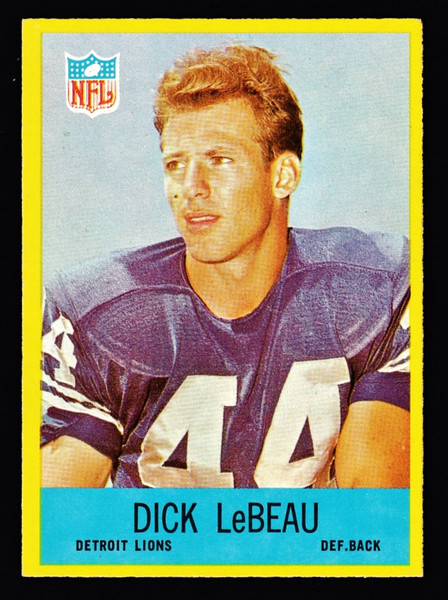 1967 Philadelphia #066 Dick LeBeau EX+