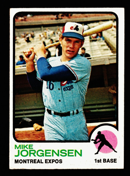 1973 Topps #281 Mike Jorgensen EX-
