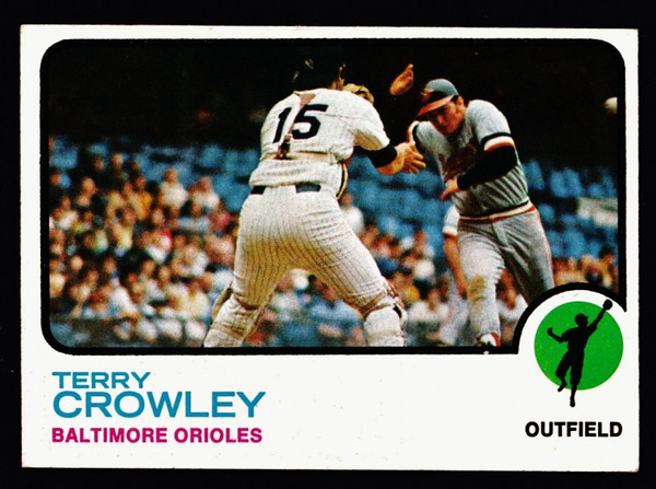 1973 Topps #302 Terry Crowley EX-