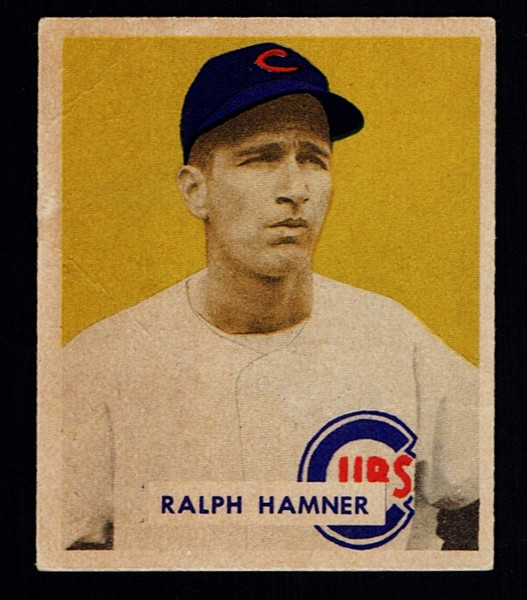 1949 Bowman #212 Ralph Hamner Fair