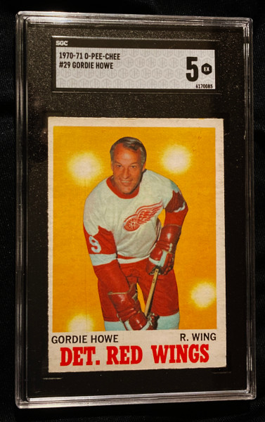 1970 OPC #029 Gordie Howe SGC 5