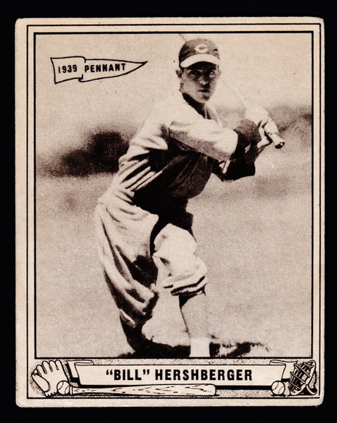 1940 Play Ball #075 Bill Hershberger RC VG